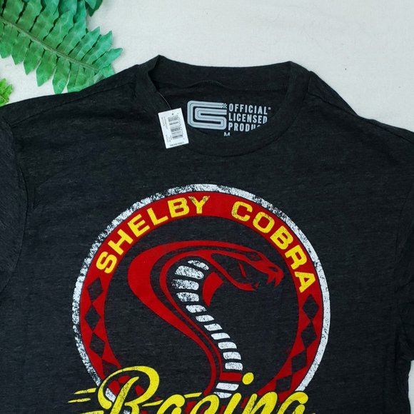 Vintage Shelby Cobra tee graphic car distressed MEDIUM 38 40 auto Vintage-look - Picture 2 of 7